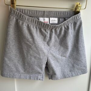 Hanna Anderson tumble shorts, light gray, size:150cm/12